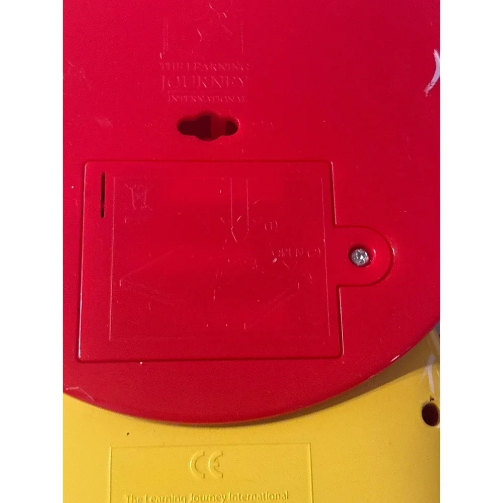 The Learning Journey Talking Clock Robot ABCs Numbers Fun Learning Toy